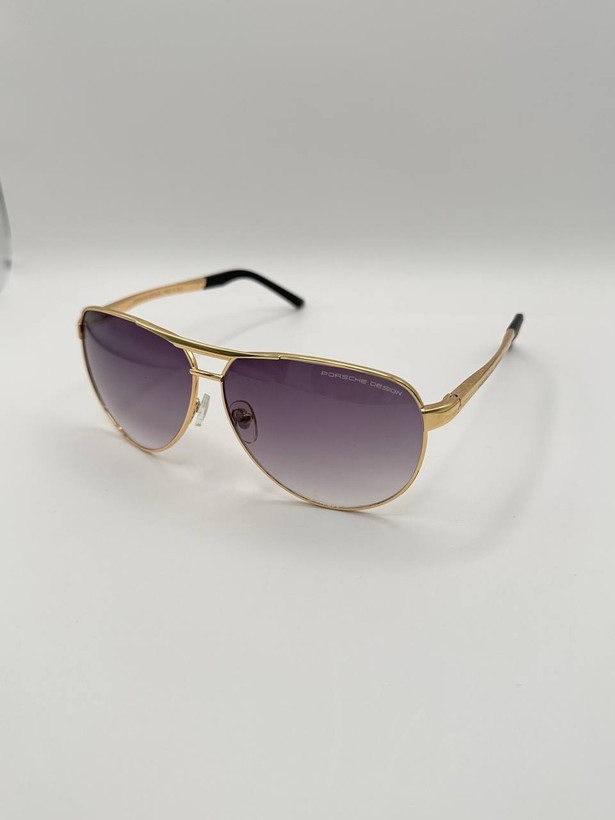 عینک مردانه Porsche Design فریم فلزی یووی ۴۰۰ عدسی پلی کربنات. کد ۸۰۴۱